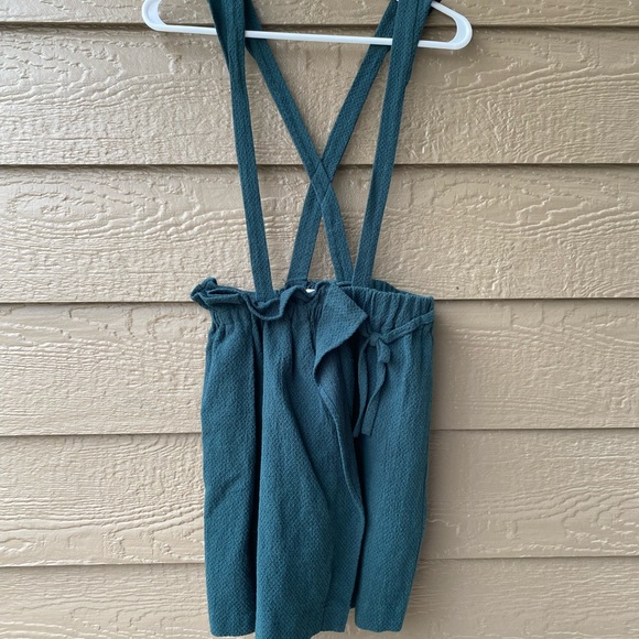Zara Girls green overall skirts size 13/14 - Picture 14 of 14